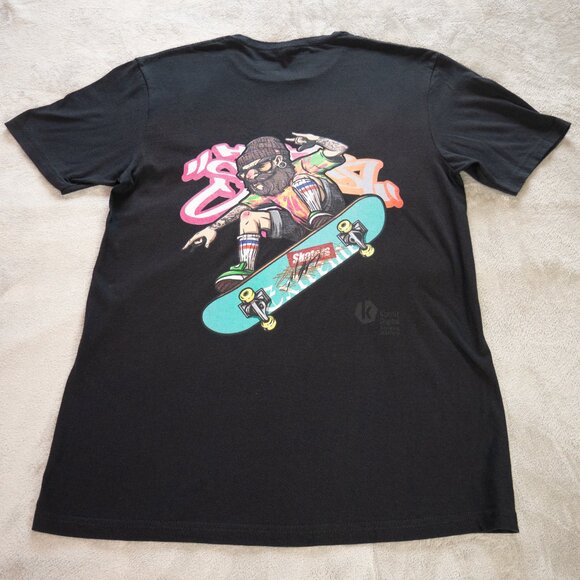 Real Estate Agent Art Graphic T-Shirt  Men Medium Black Double Print Casual Tee - Picture 6 of 12